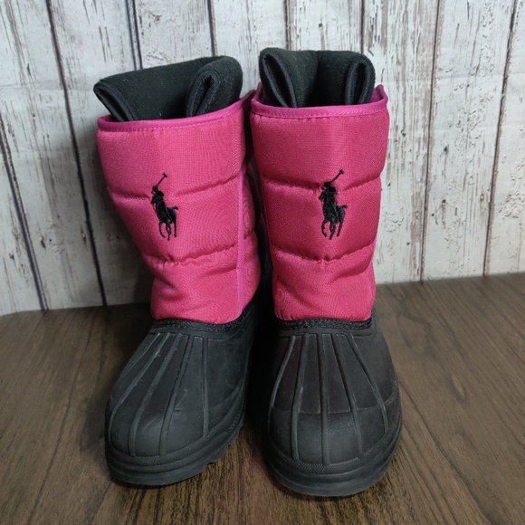 Polo Ralph Lauren Other - Polo winter boots size 4 youth